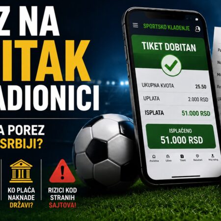 Porez na dobitak na kladionici: Proverili smo da li se plaća